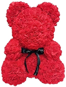 Rose and Pom Pom Teddy Bears